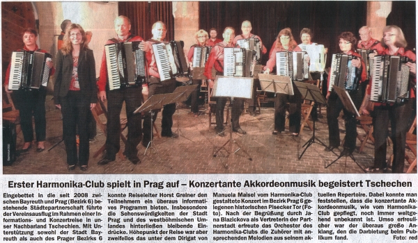 Bericht Konzert in Prag